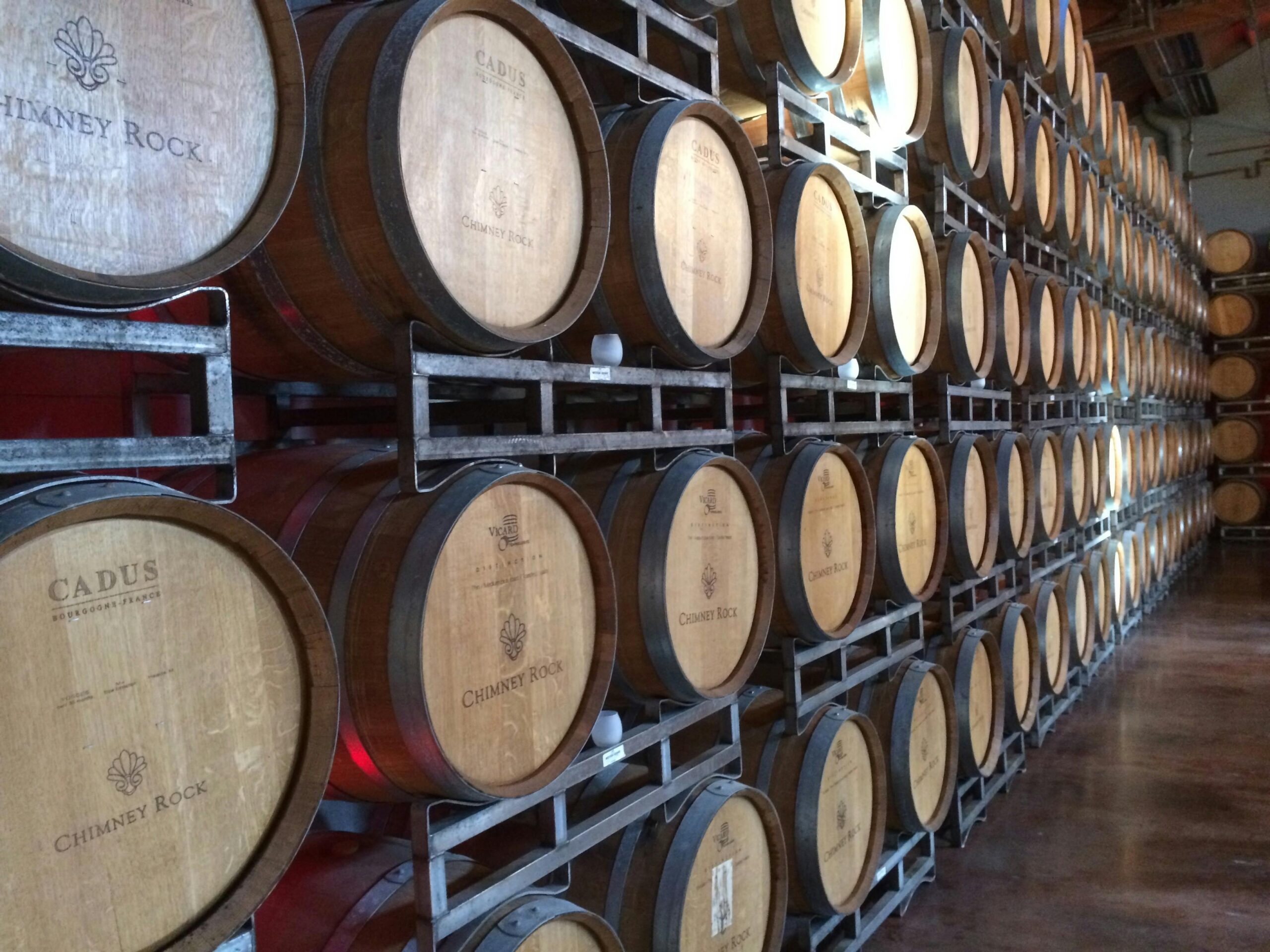 barrels of alcohol