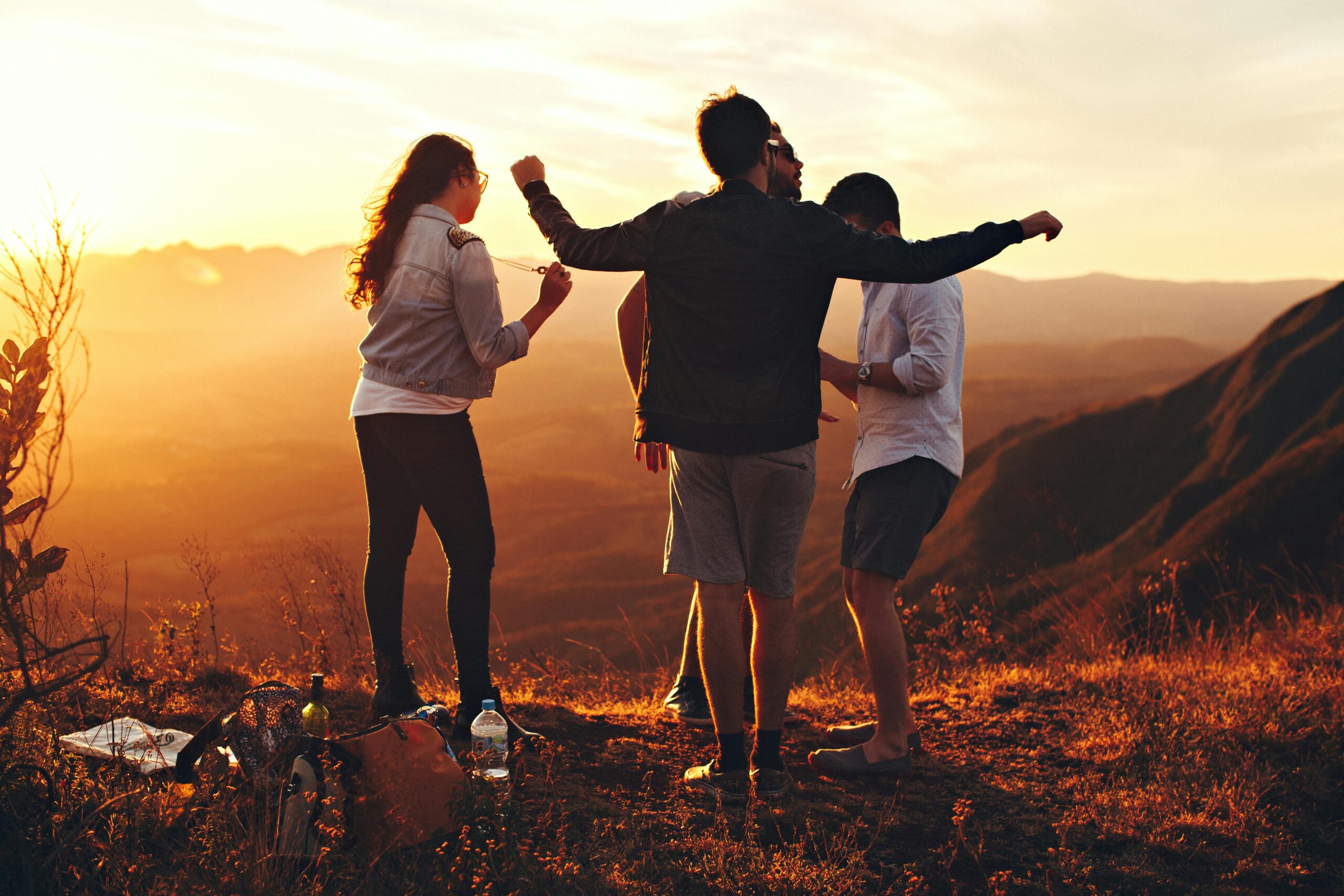 teenagers with adhd enjoying time outside