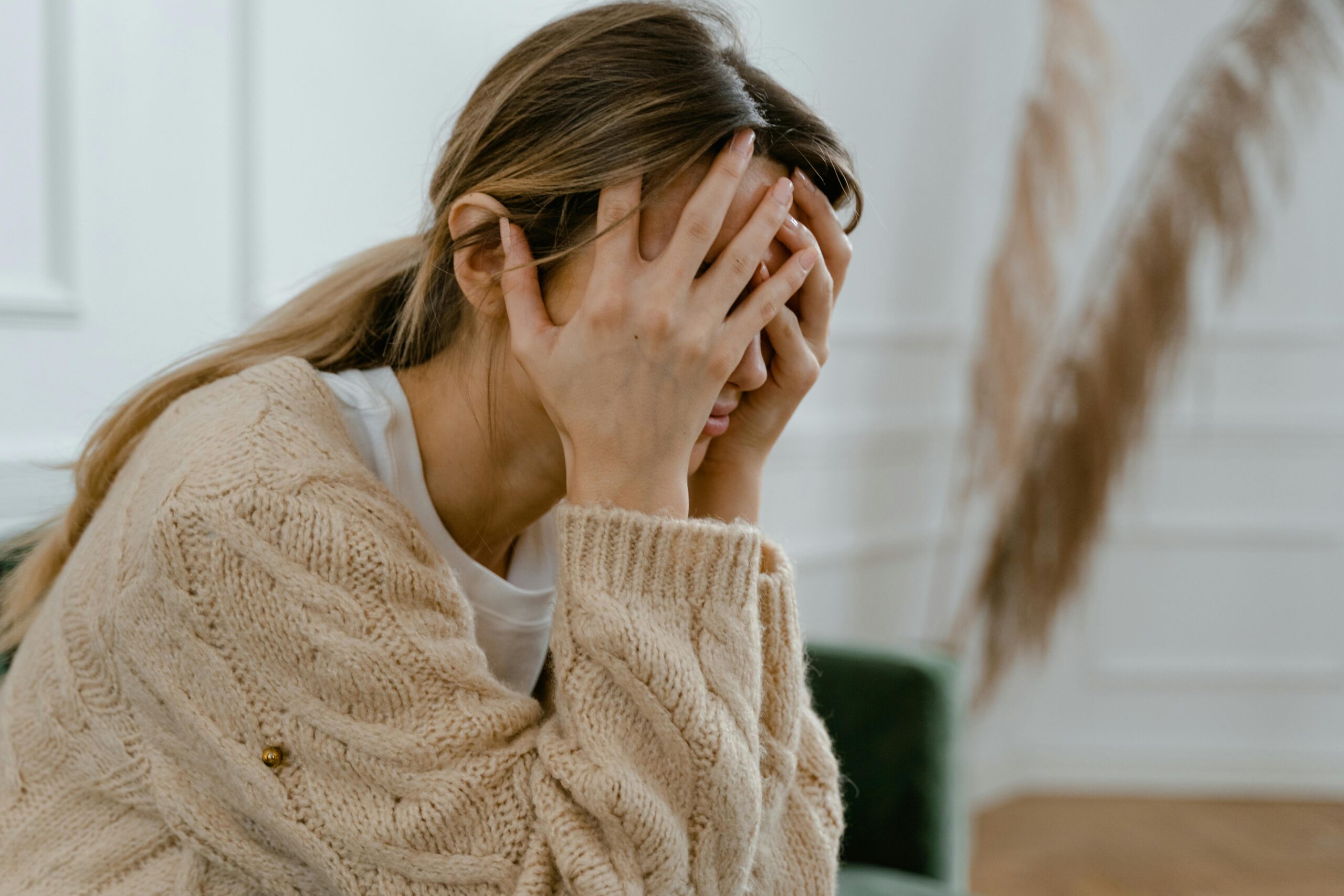 woman having a hard time