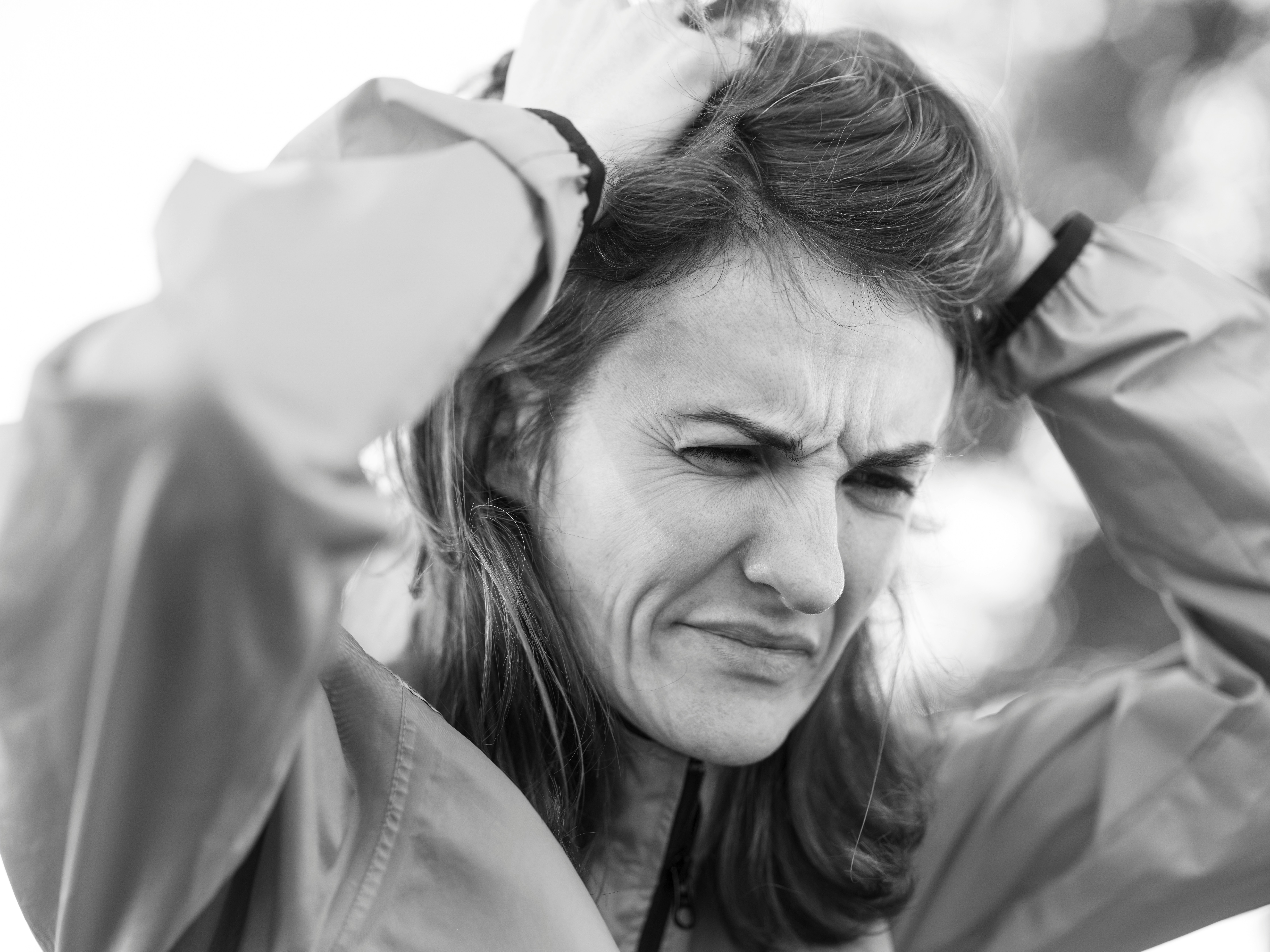 woman super upset