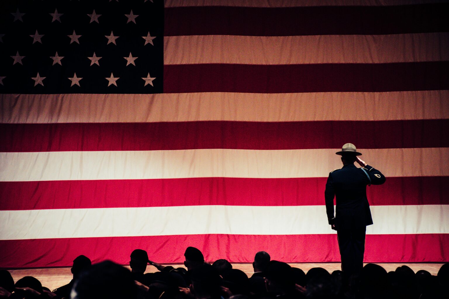 united states military and flag