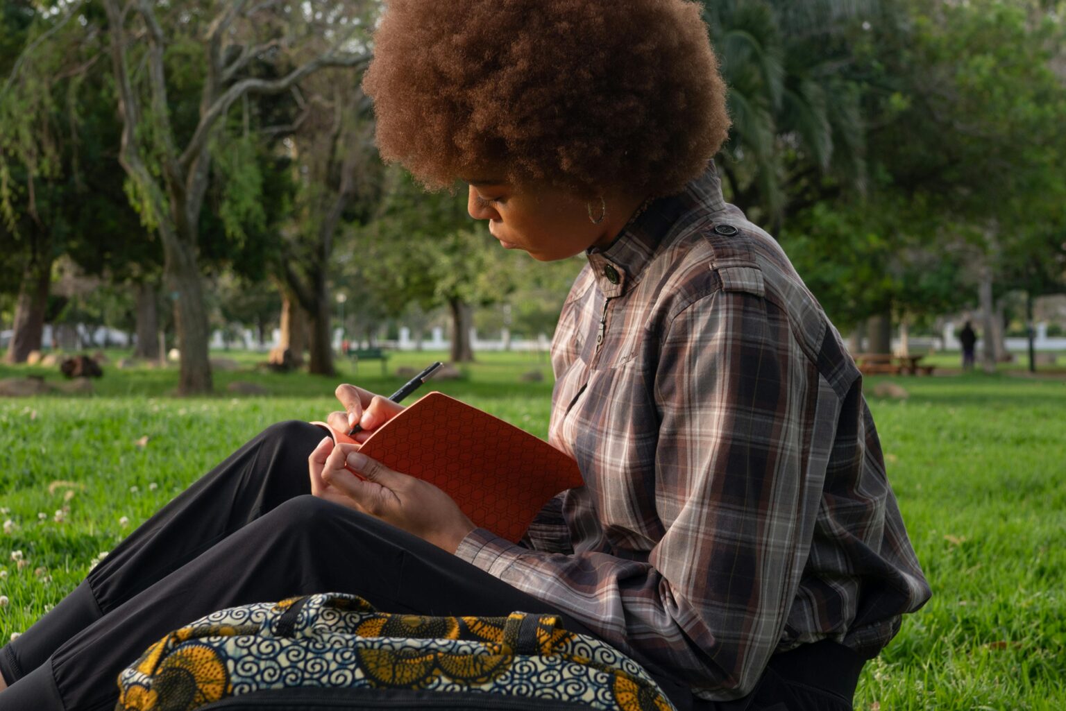 bipolar woman reading a book