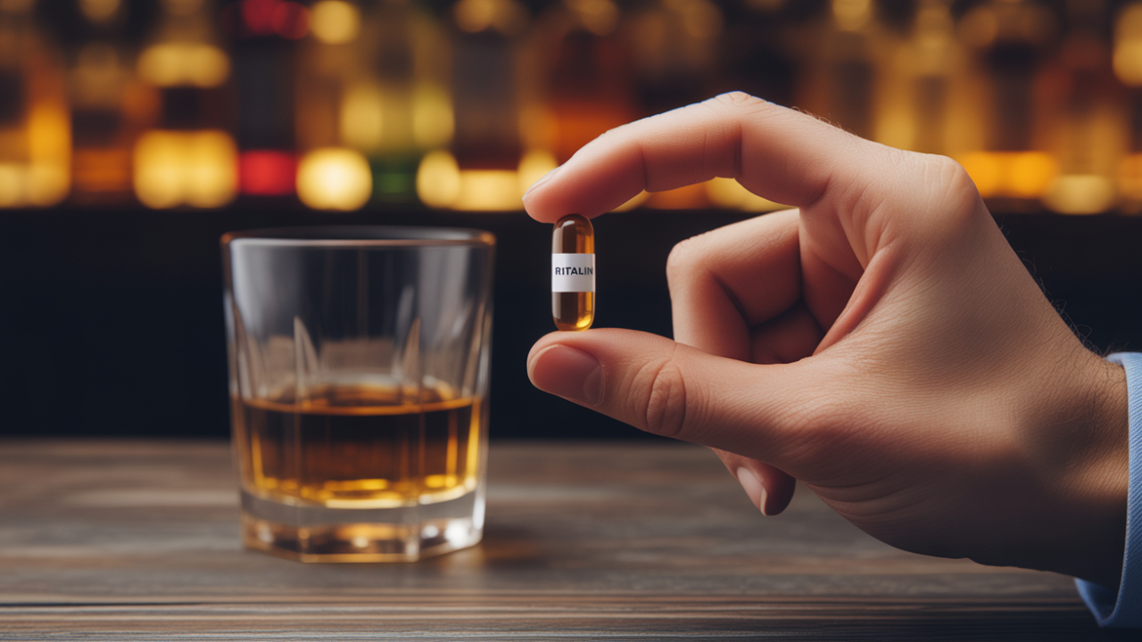 Ritalin and Alcohol