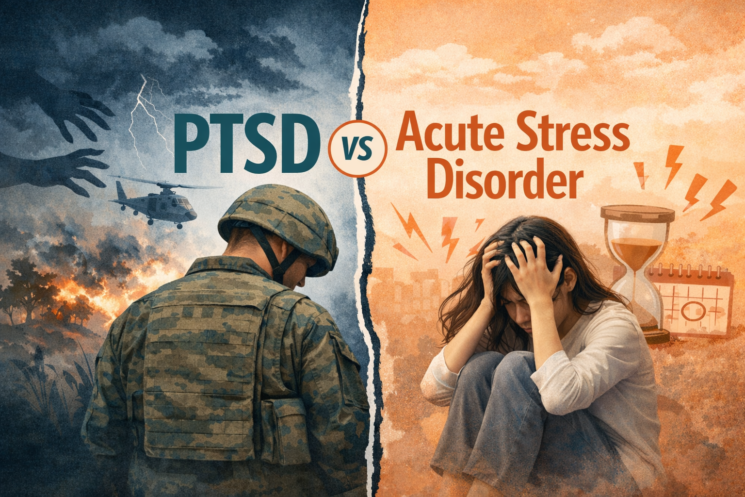 PTSD vs Acute Stress Disorder