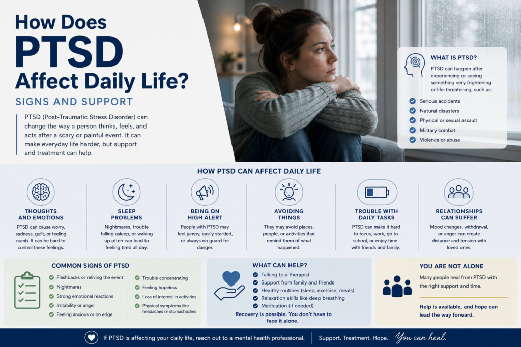 How Does PTSD Affect Daily Life