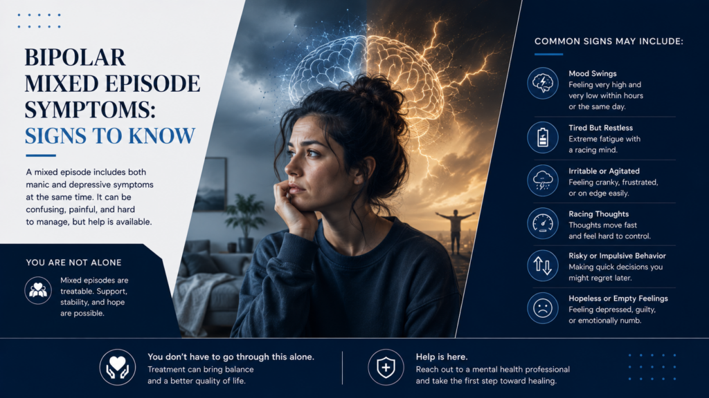 Bipolar Mixed Episode Symptoms: Signs to Know