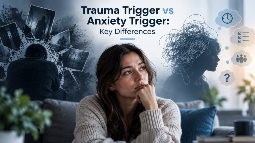 Trauma Trigger vs Anxiety Trigger